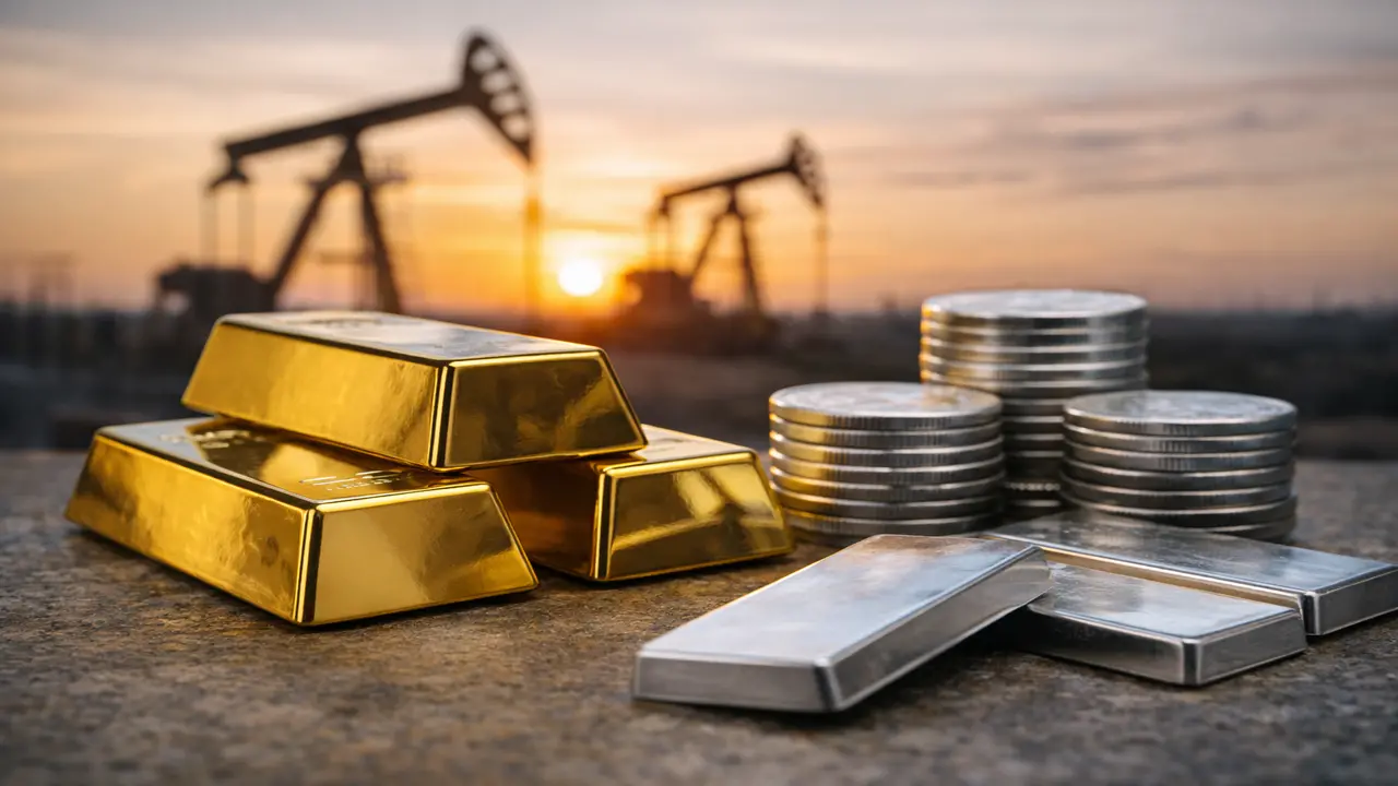 تعافي أسعار الذهب وارتفاع النفط وسط تصاعد مخاوف الإمدادات وتوترات منطقة الخليج